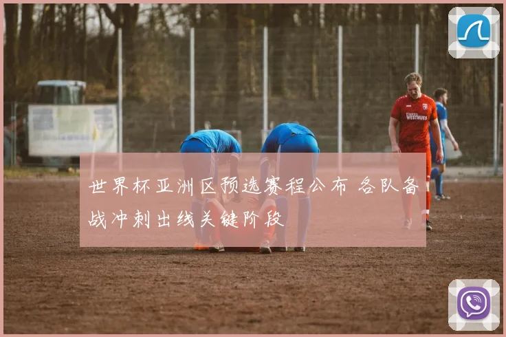 世界杯亚洲区预选赛程公布 各队备战冲刺出线关键阶段